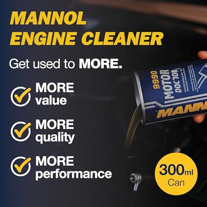 MANNOL 9990 MOTOR DOCTOR PISTON RING AND ENGINE OIL ADDITIVE - 350 ML - Image 4